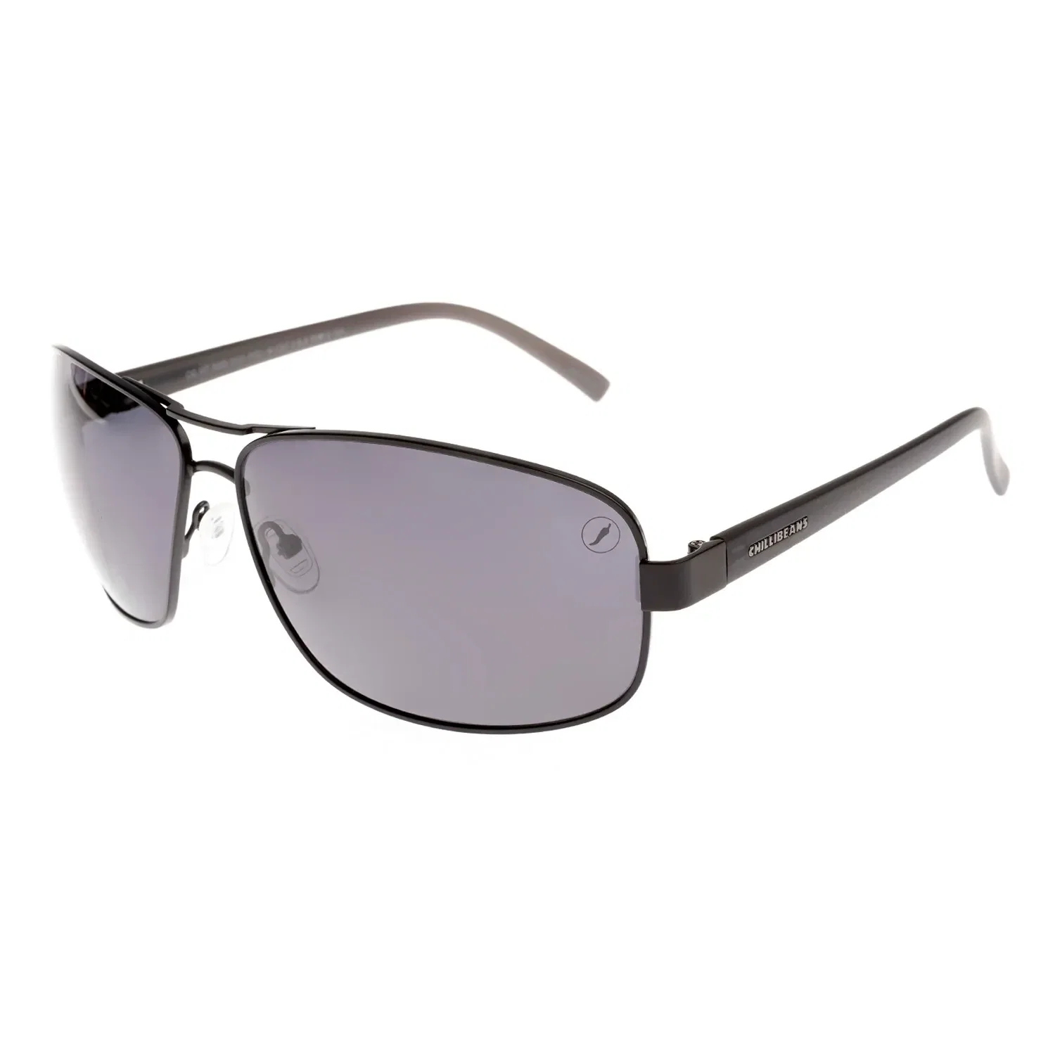 Óculos De Sol Masculino Chilli Beans Executivo Preto Polarizado