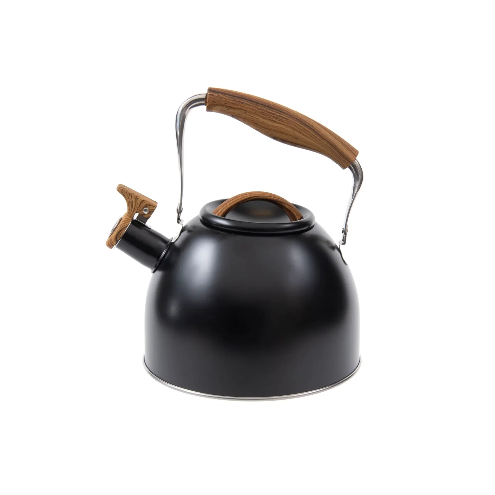 Chaleira em Aço Inox 2,5L Kenya Preta