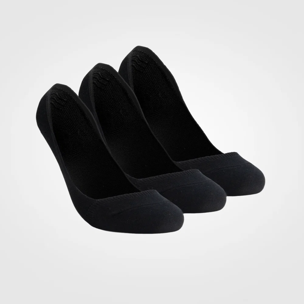 Kit 3 Pares De Meia Sapatilha Super Invisível Hoahi
