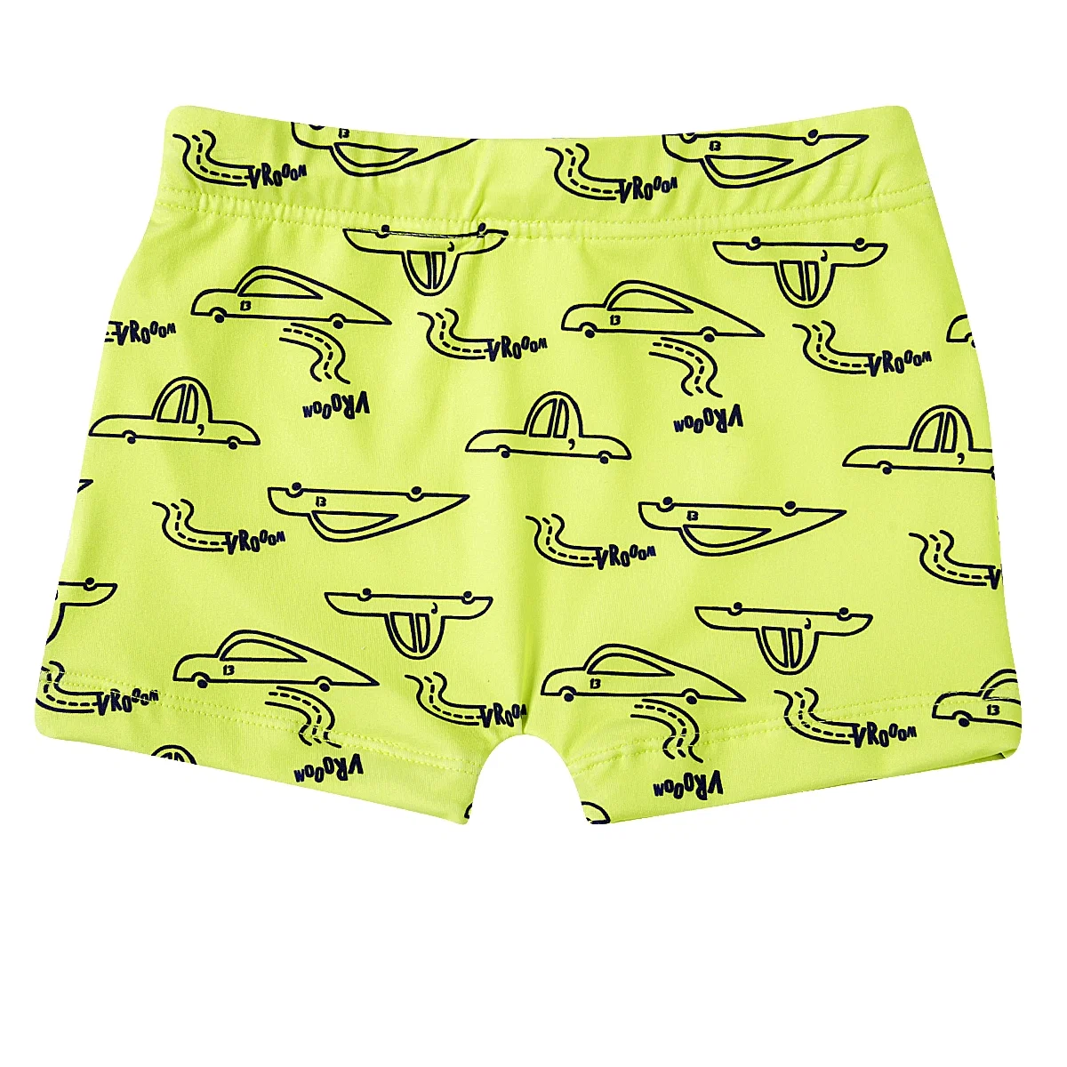 Shorts Praia Kids Carrinhos Divertidos Lycra Proteção Uv 50+ Tip Top
