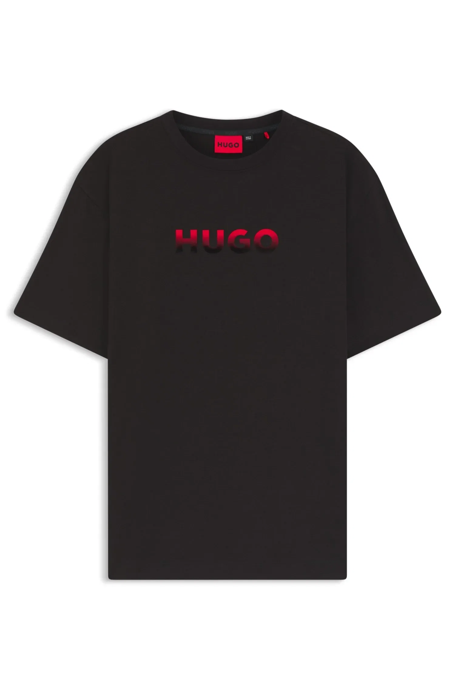 Camiseta De Pijama Em Algodão Com Logo
