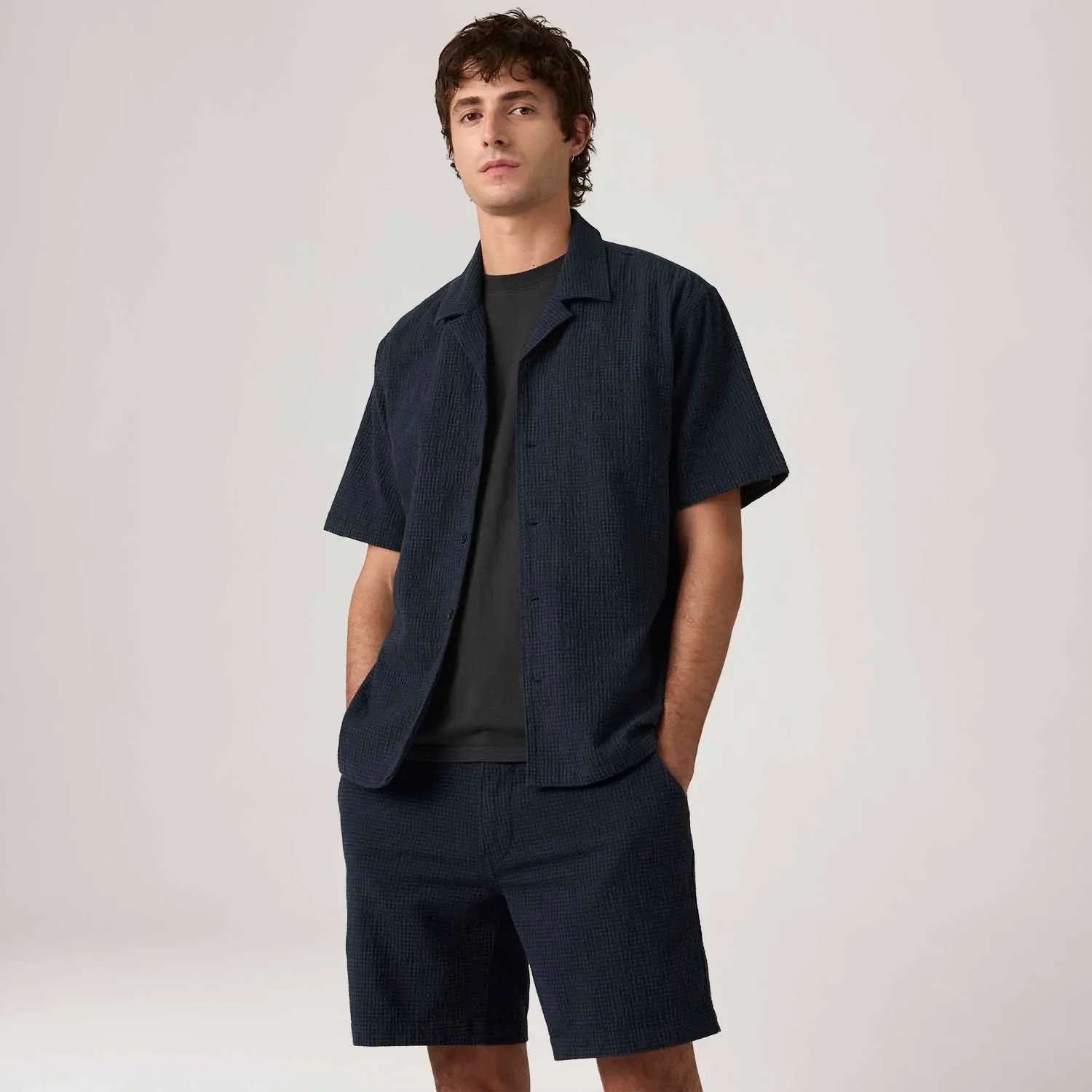 Camisa Levi's® Sunset Camp Standard Azul