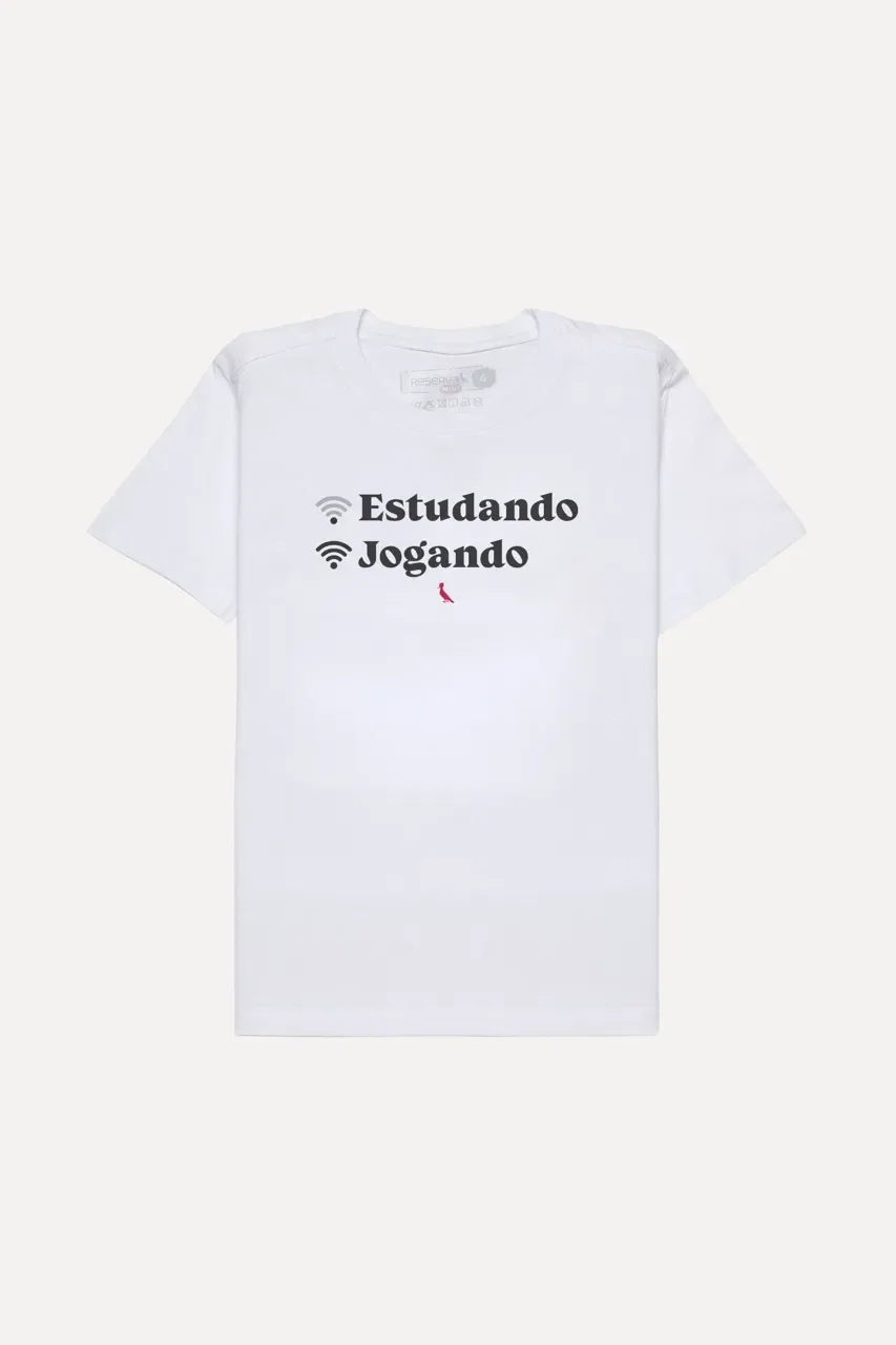 Camiseta RESERVA MINI Off Estudando On Jogando