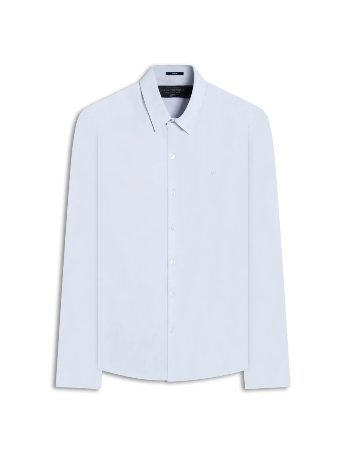 Camisa Knitted Bi Stretch Azul Claro