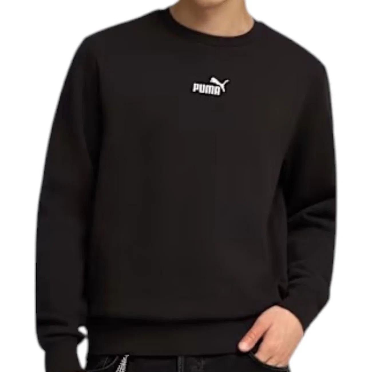 Blusão de Moletom Puma Essentials Small No.1 Logo Masculino — imagem 1