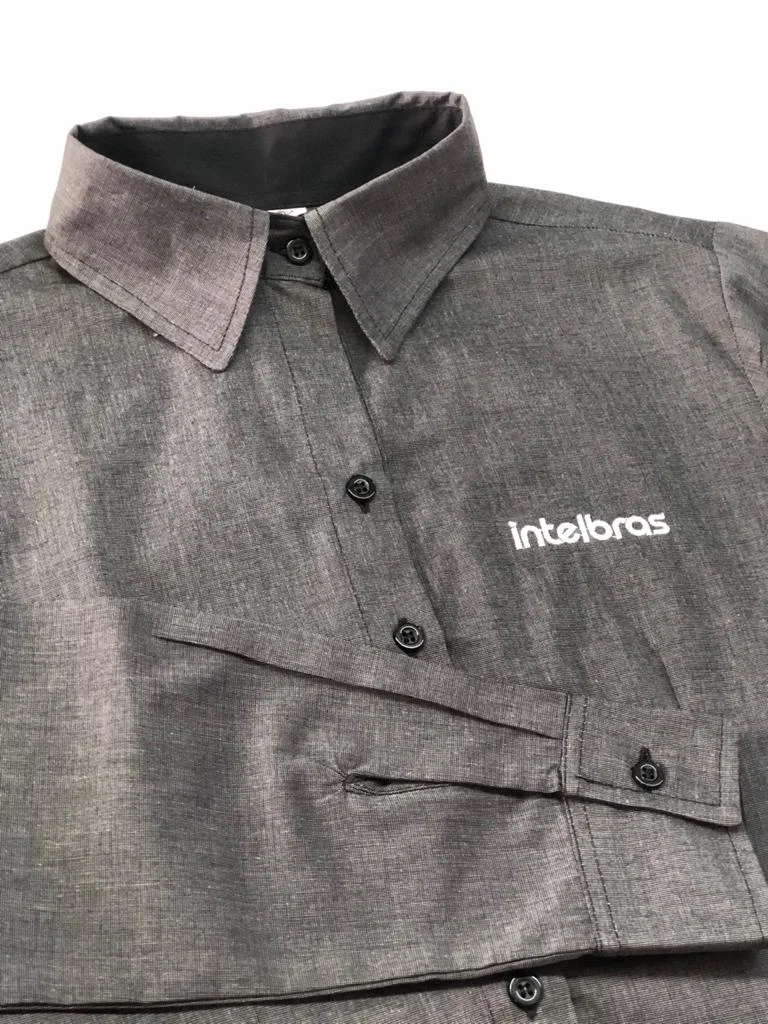 Camisa Social Masculina Intelbras