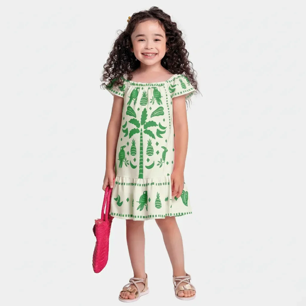 Vestido tropical