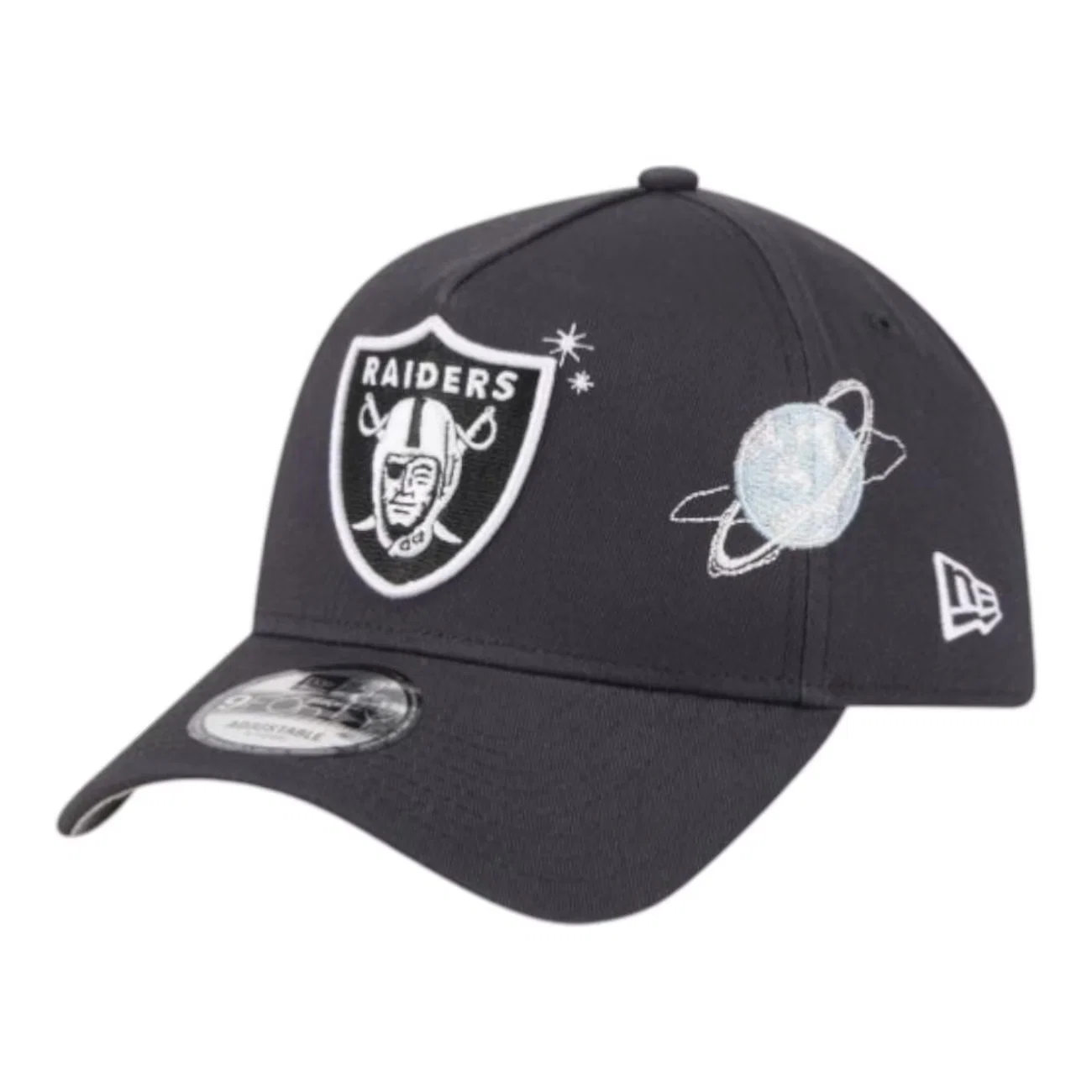 Boné Masculino New Era 940A-Frame Planets Las Vegas Raiders Aba Curva
