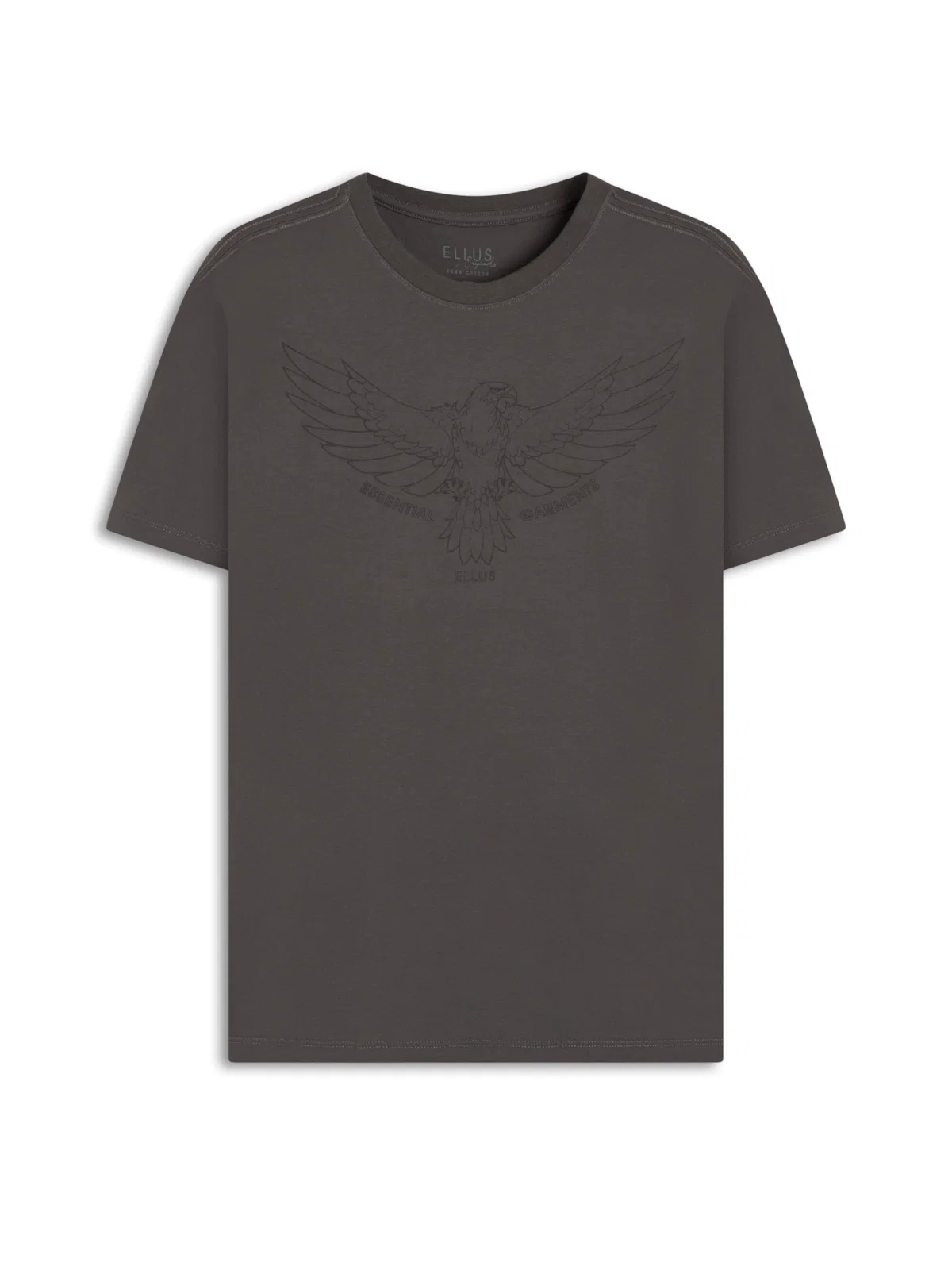 T-Shirt Pima Ellus Eagle Classic Grafite — imagem 1