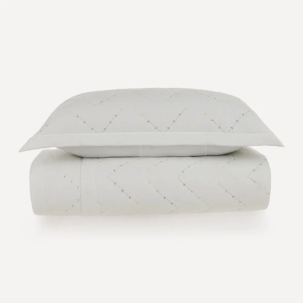 Colcha Infantil Cosmos Branco