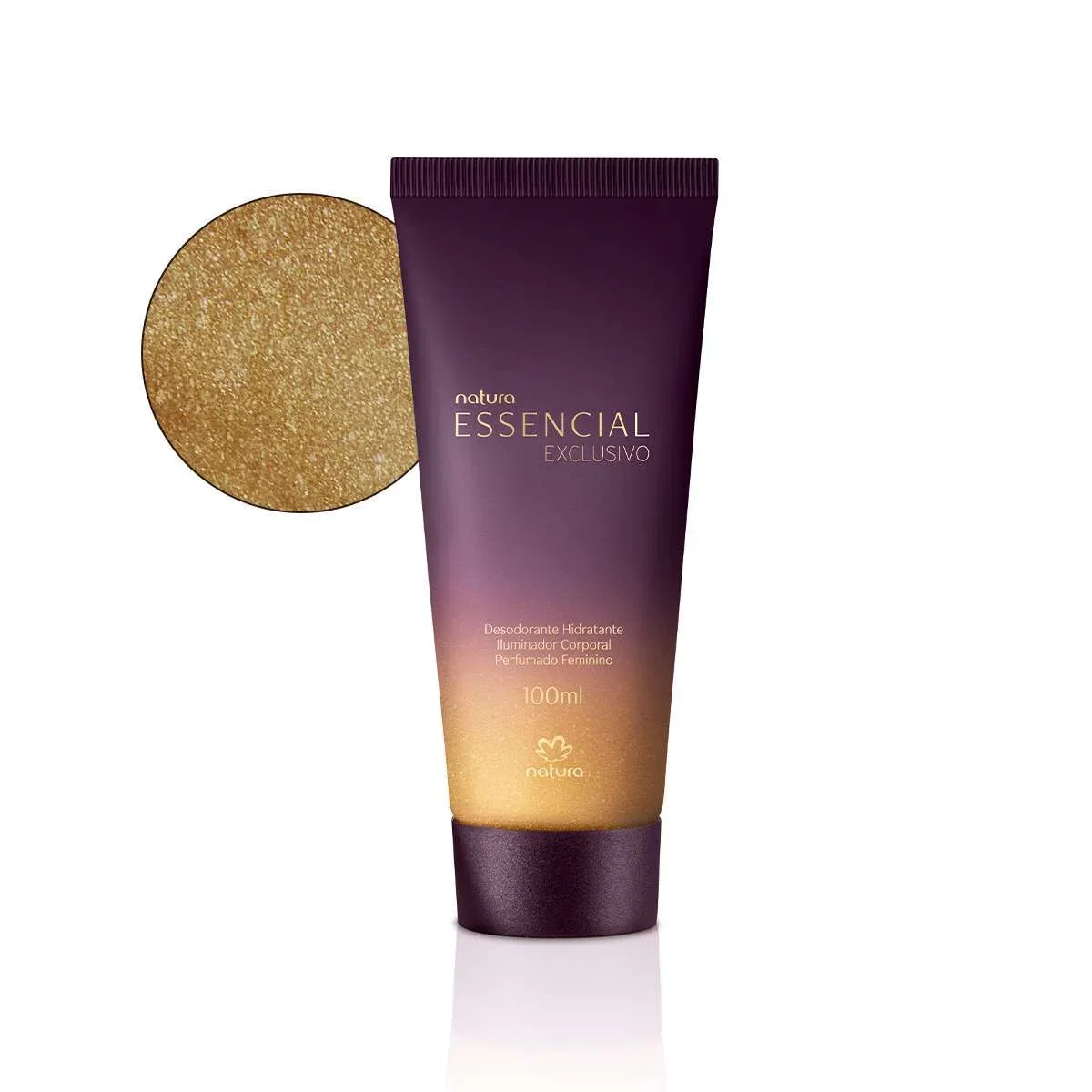 Desodorante Hidratante Iluminador Corporal Perfumado Essencial Exclusivo Feminino 100 ml