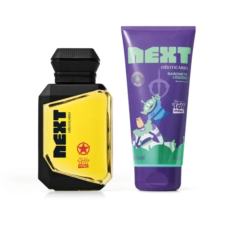 Combo Toy Story: Desodorante Colônia Xerife 75ml + Sabonete Líquido Slime 150ml
