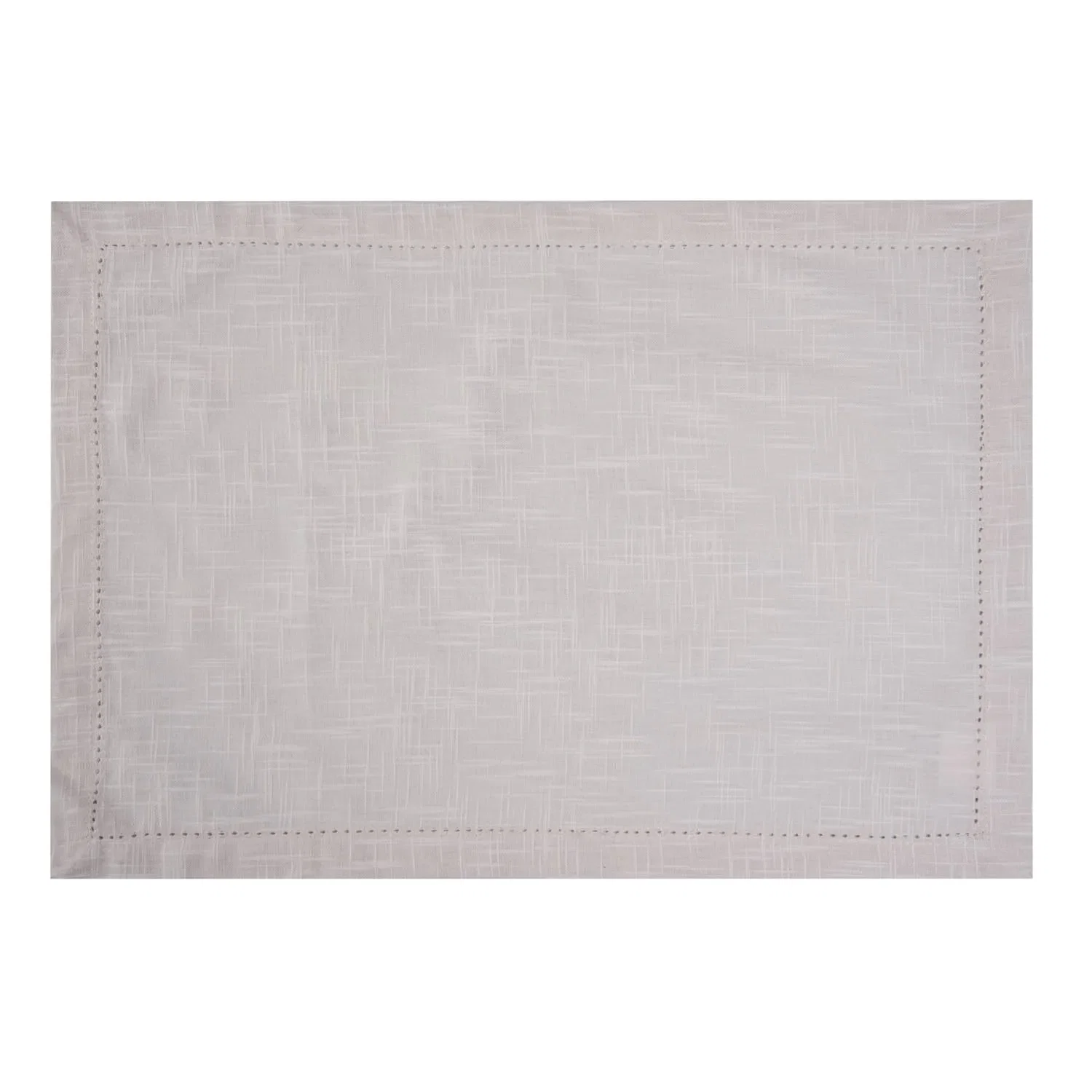 Jogo Americano 2 Peças Ajour 50cm L’Hermitage Cinza