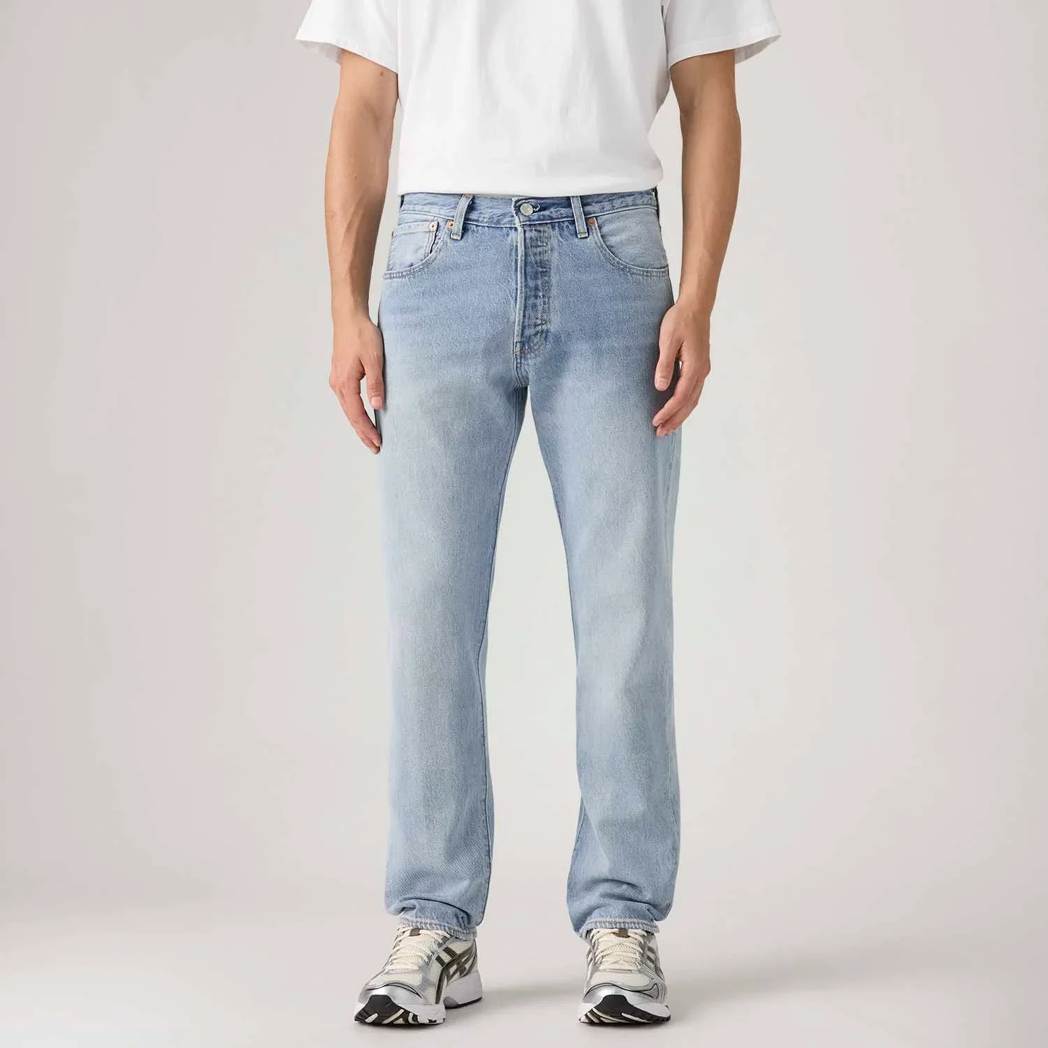 Calça Jeans Levi's® 501® Relaxed Lavagem Clara — imagem 1
