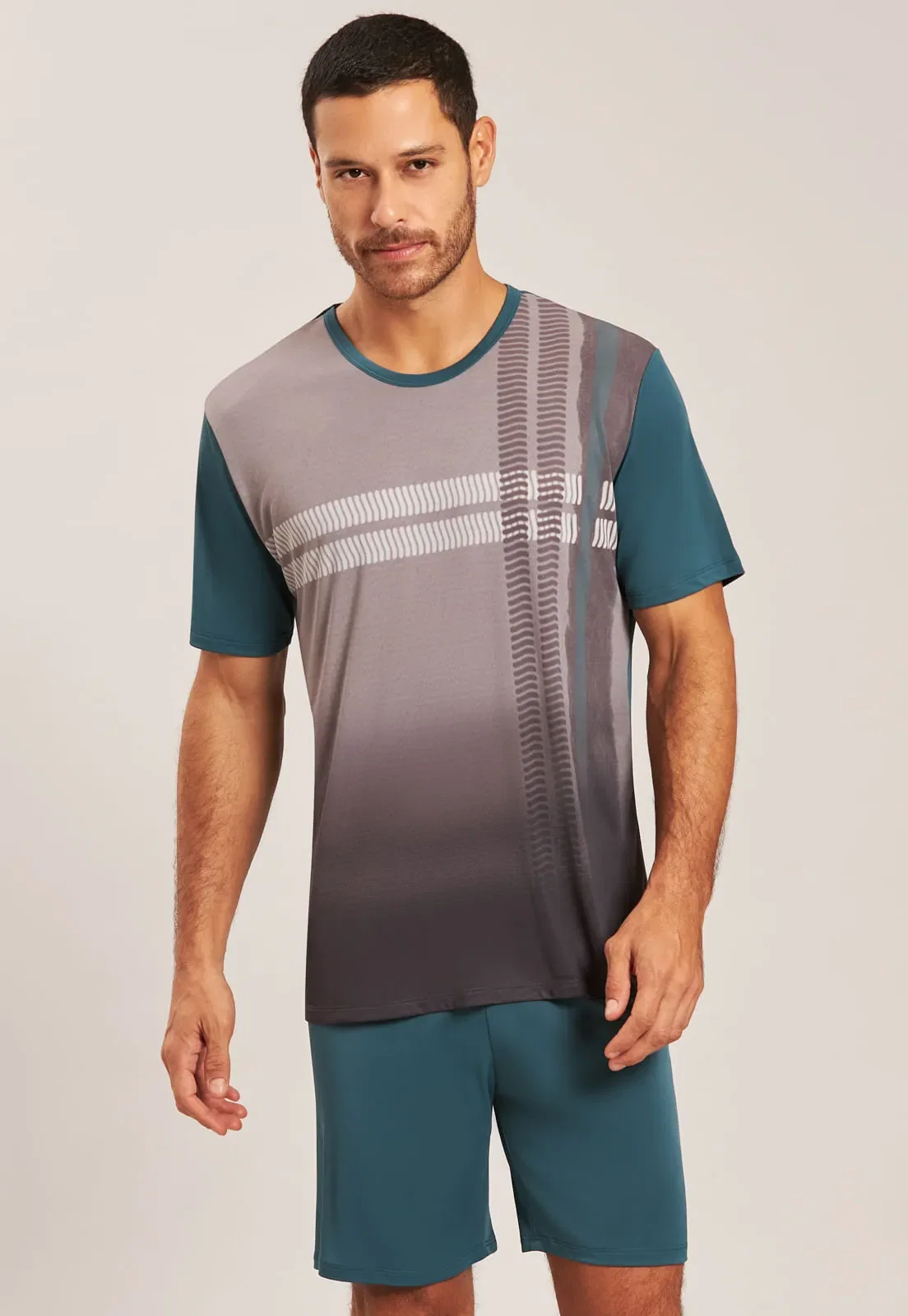 Pijama De Microfibra Baunilha