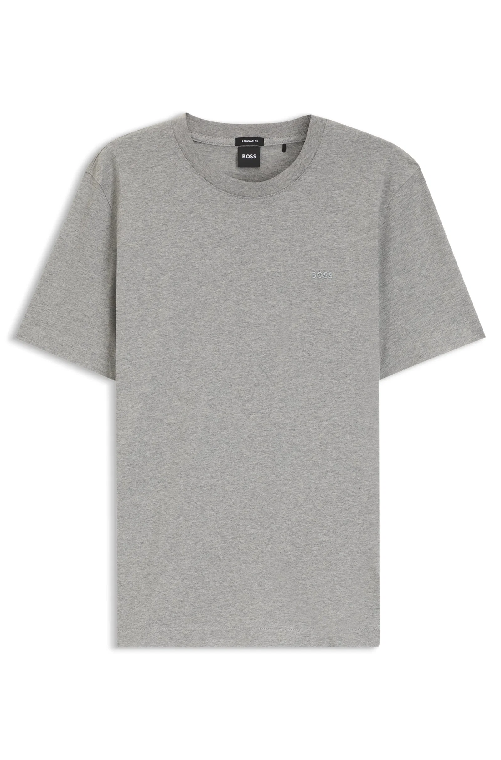 Camiseta Em Jersey De Algodão Com Detalhe De Logo — imagem 1