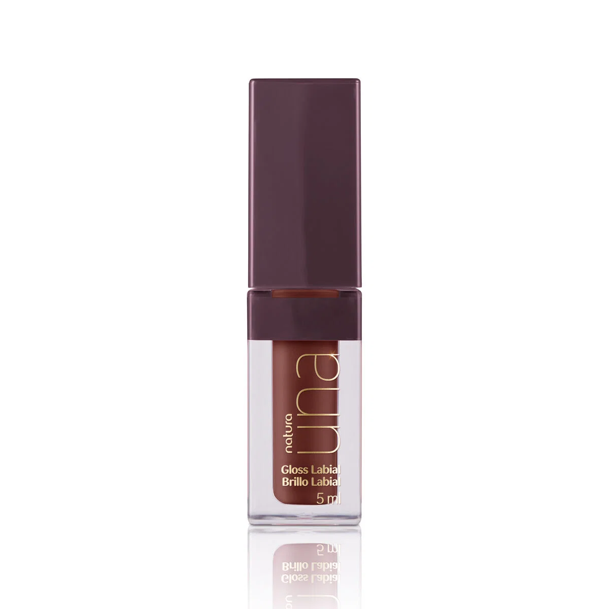 Gloss Labial Hidratação Ativa Una 5 ml