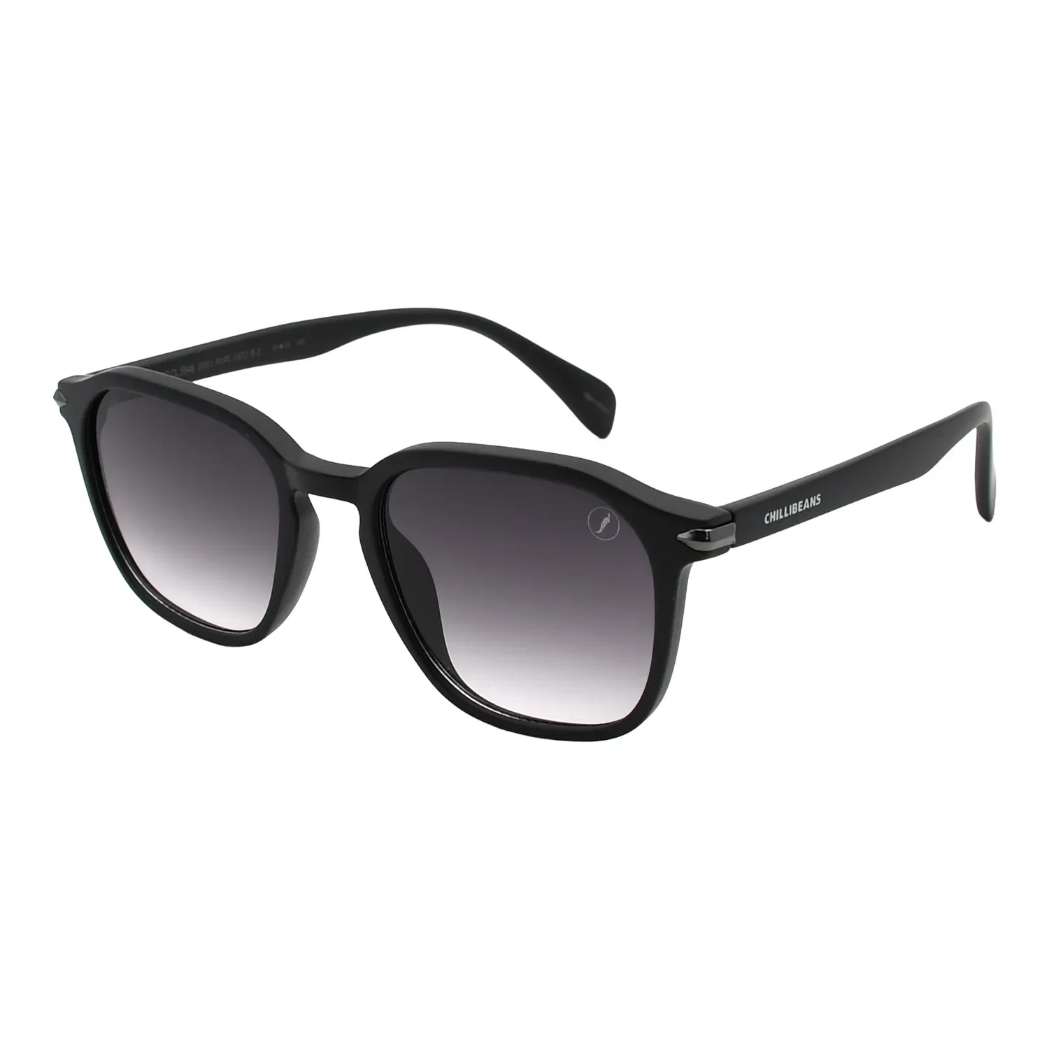 Óculos de Sol Masculino Chilli Beans Policarbonato Quadrado Preto — imagem 1