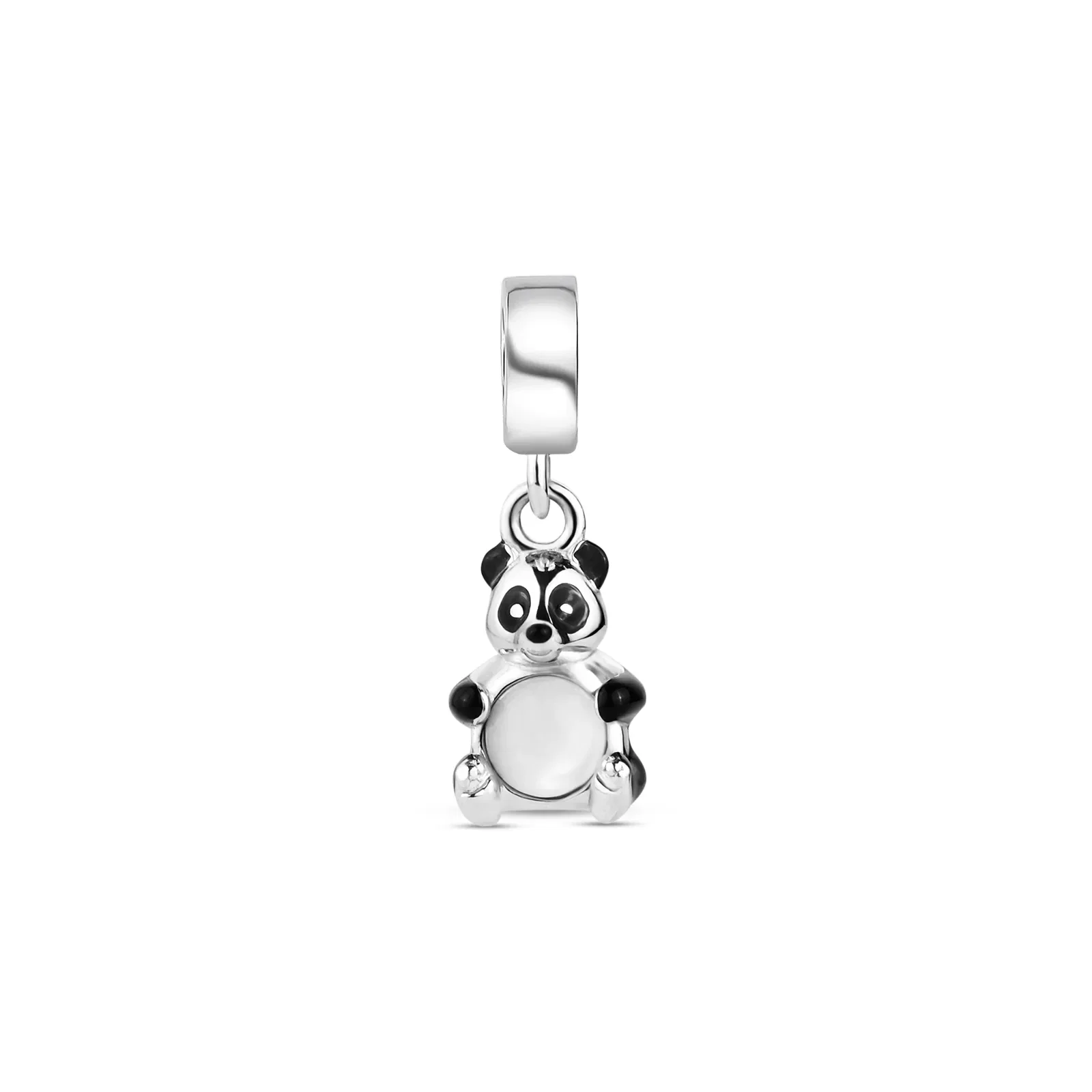 Pingente Life Animal Panda em Prata 925 com Pérola
