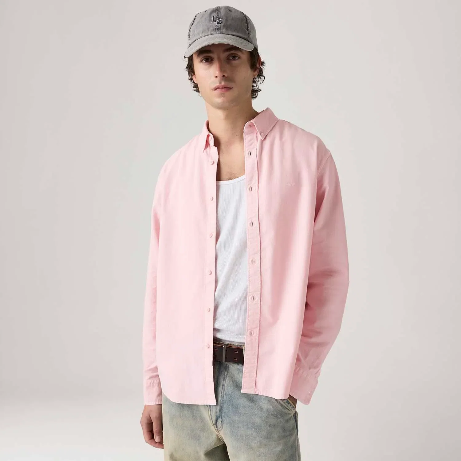 Camisa Levi's® Authentic Button Down Rosa