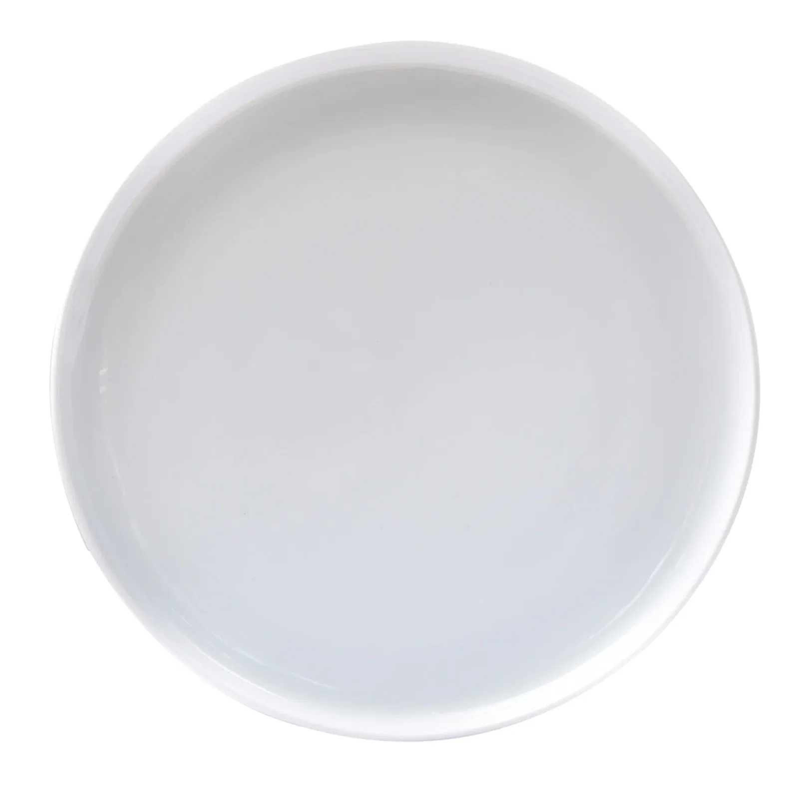 Prato Raso em Porcelana Mood 27cm Spicy Branco — imagem 1