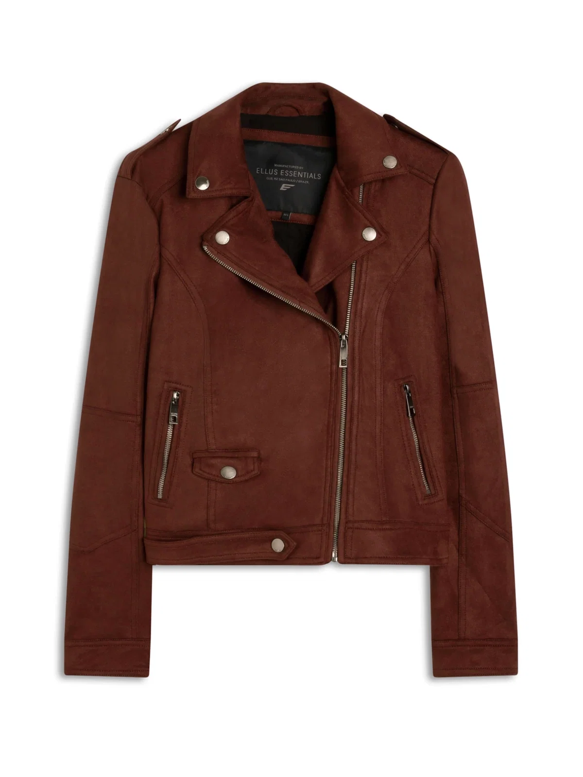 Jaqueta Suede Perfect Ellus Telha