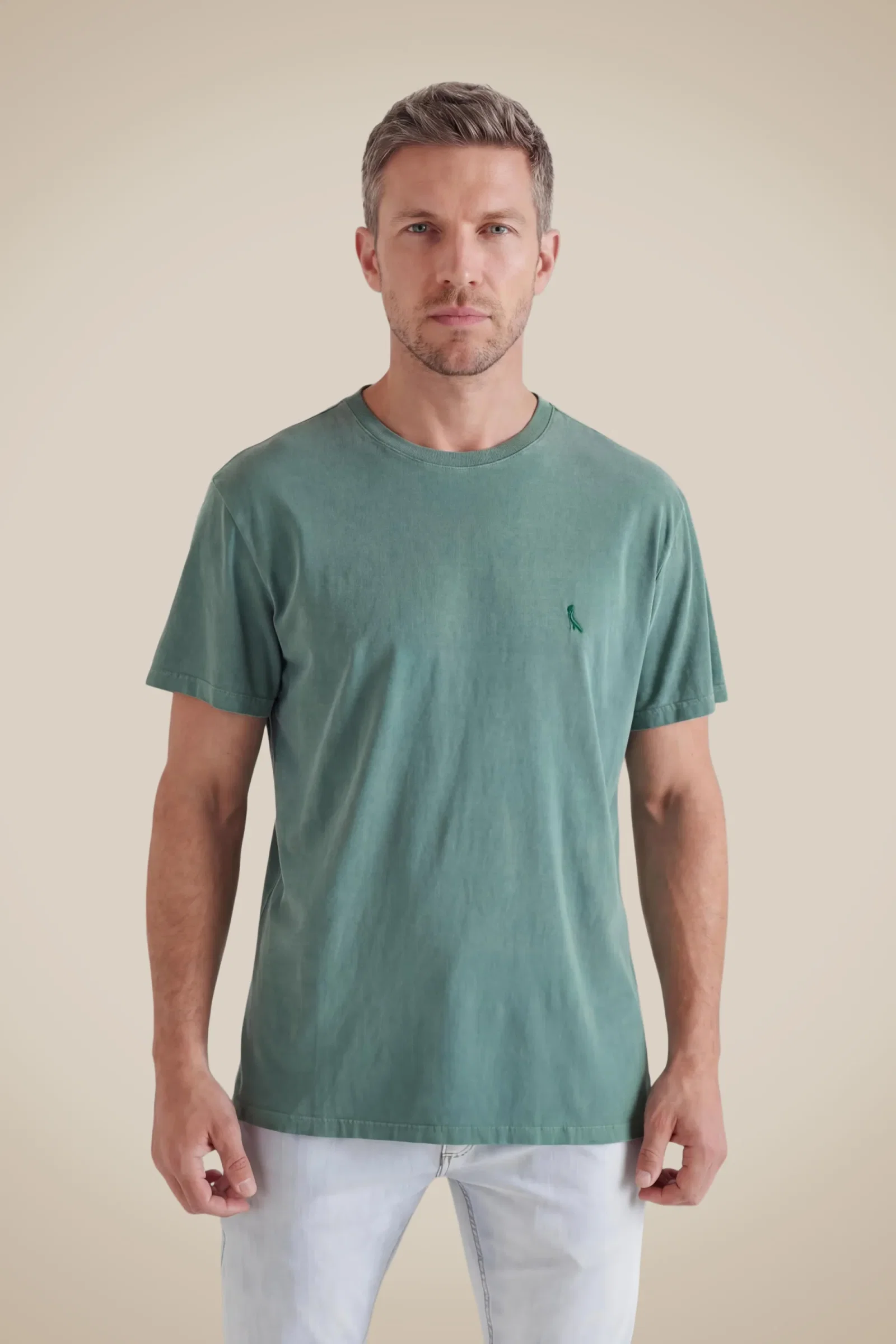 Camiseta Básica Limo Pica-pau Bordado — imagem 1
