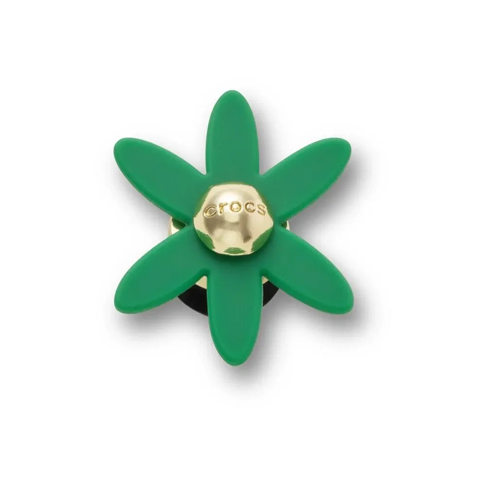 Flor Giratória Verde Retrô