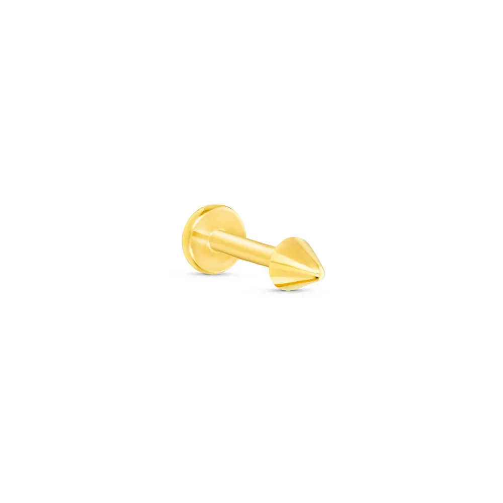 Piercing Life Flecha Aço Dourado — imagem 1