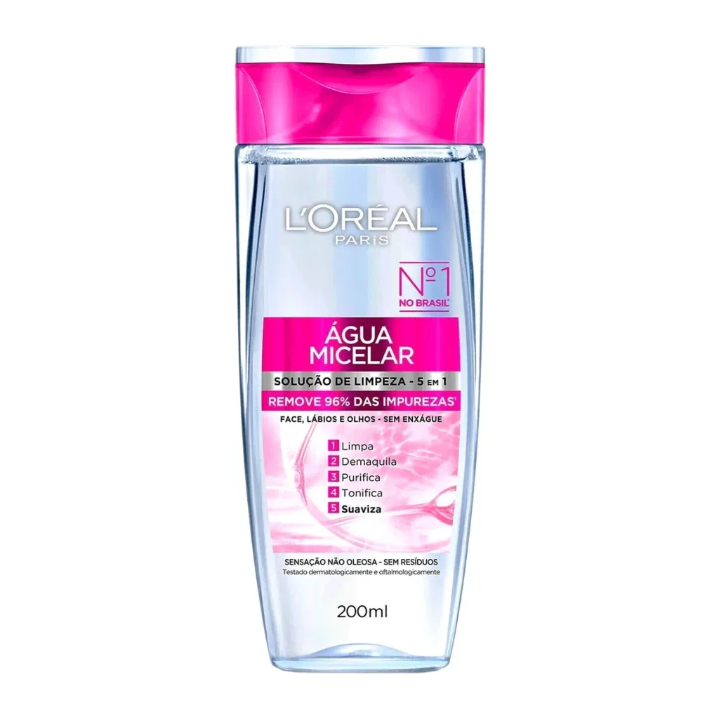 Água Micelar L'Oréal 5 em 1 200ml