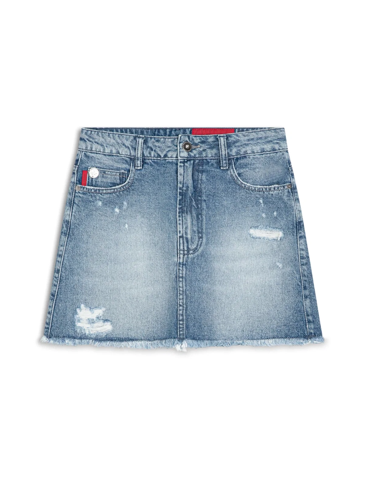 Saia Vintage Denim Emma Lav.Medio — imagem 1