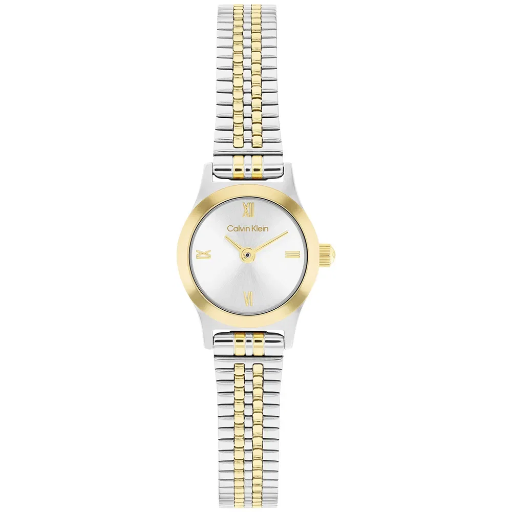 Relógio Calvin Klein CK Contemporary Feminino em Aço Prateado e Dourado 25100207 — imagem 1