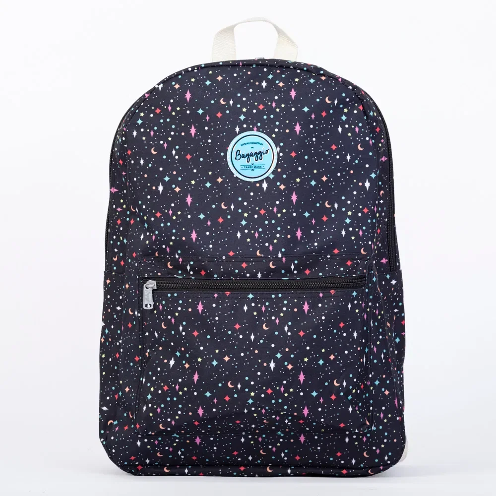 Mochila Feminina Universo Preta — imagem 1