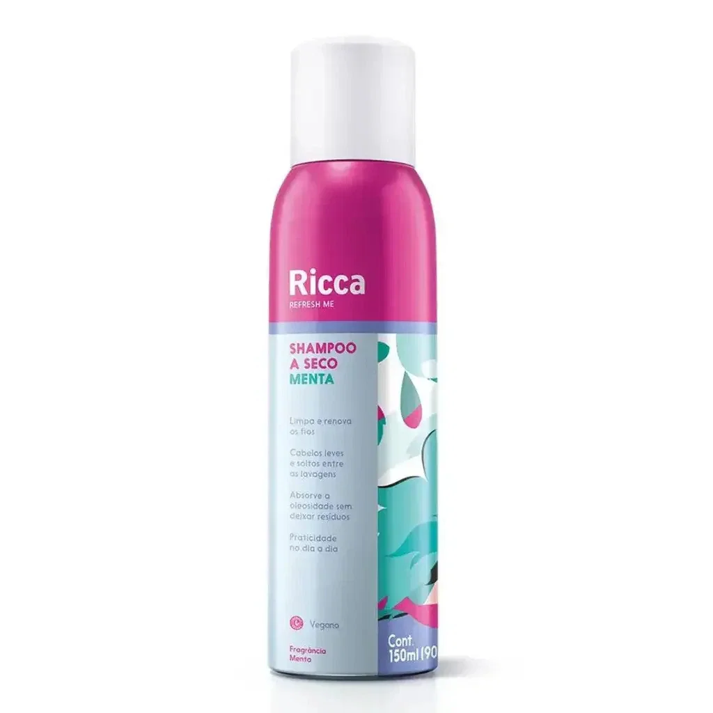 Shampoo a Seco Ricca Menta 150ml