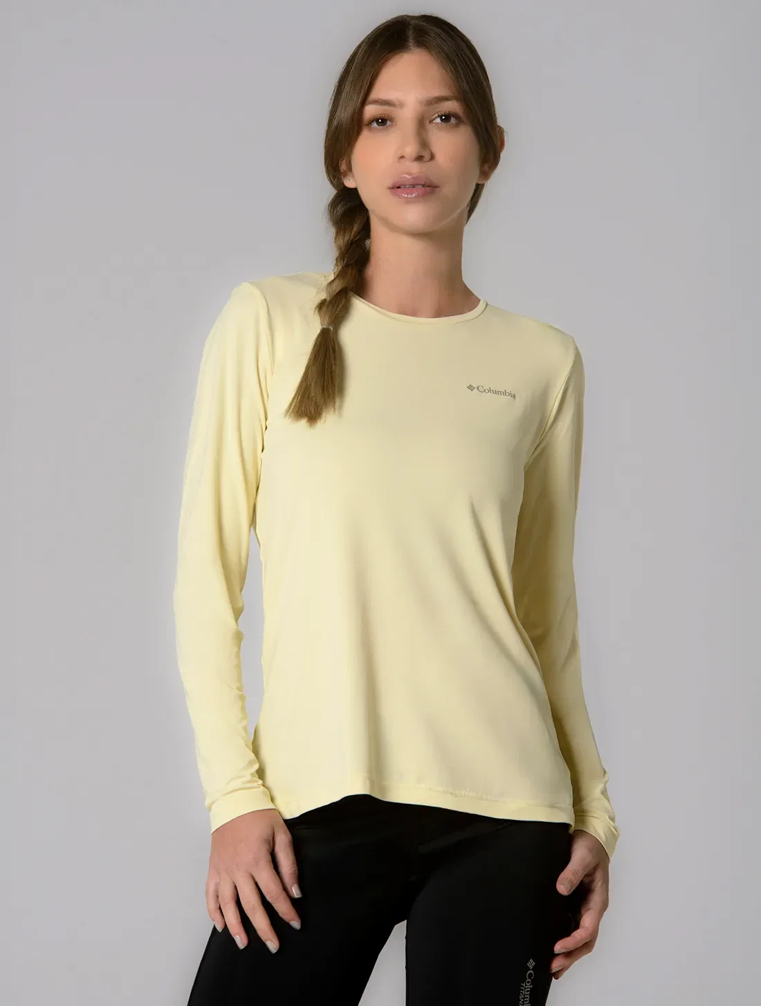 Camiseta Columbia Feminina M/L Neblina — imagem 1
