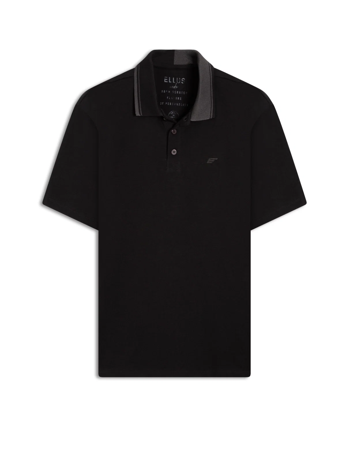 Polo Mismatched Preto — imagem 1