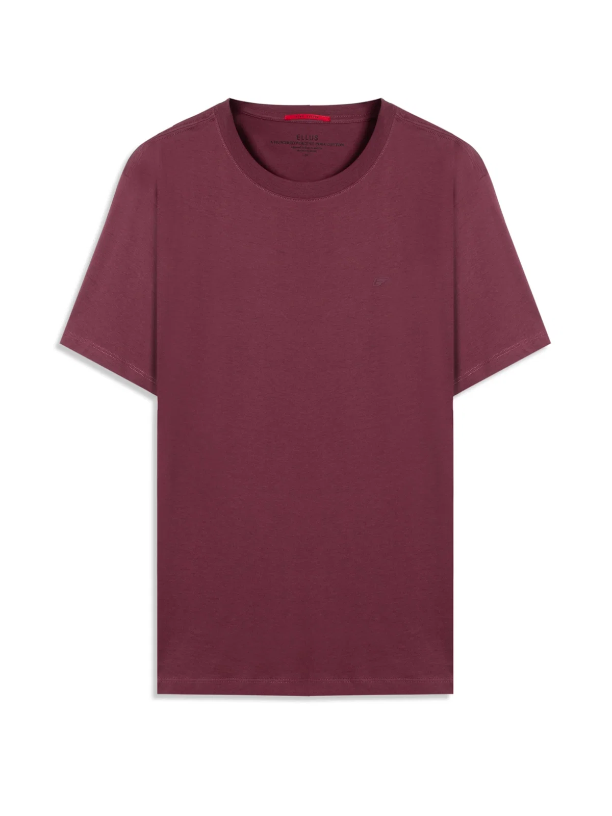 T-Shirt Pima Easa Mirror Vinho — imagem 1