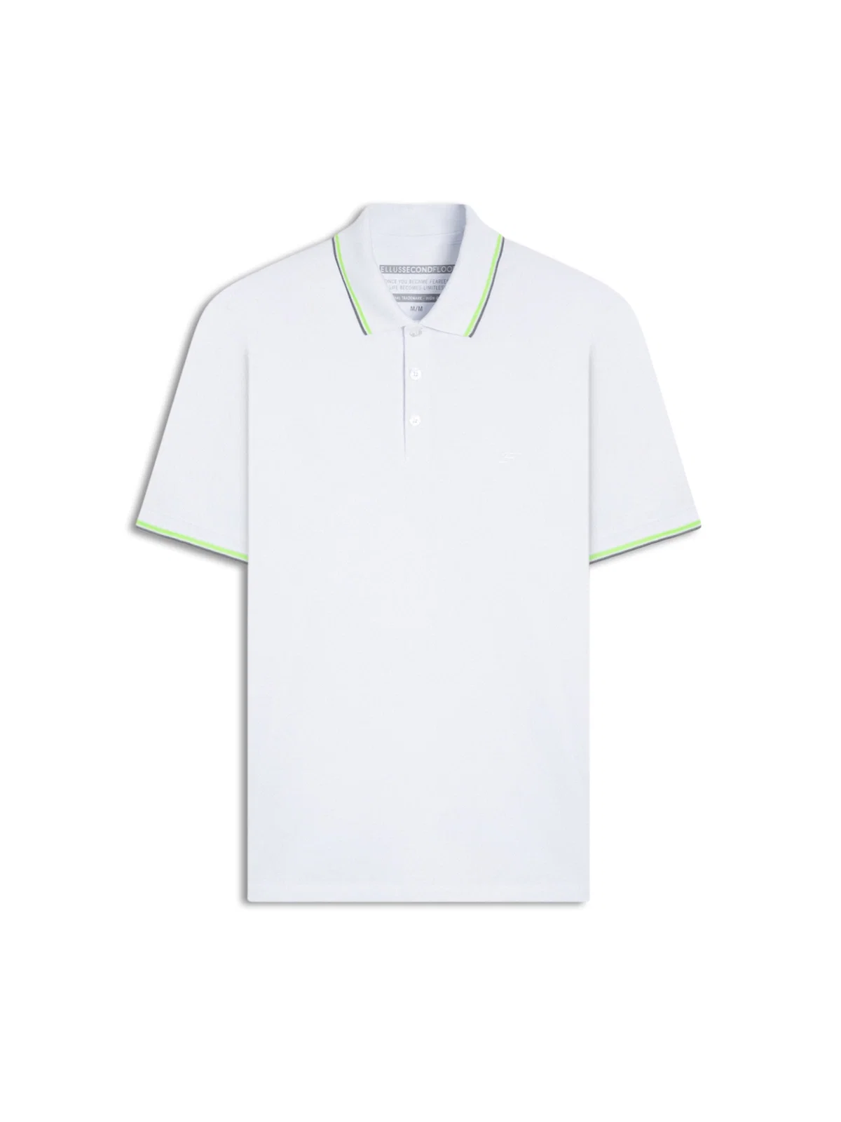 Polo Piquet 2nd Floor Friso Branco — imagem 1
