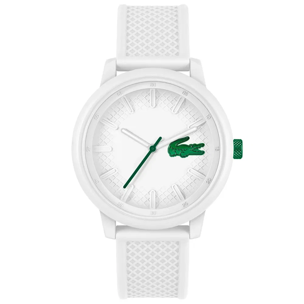 Relógio Lacoste Masculino Borracha Branco 2011315 — imagem 1