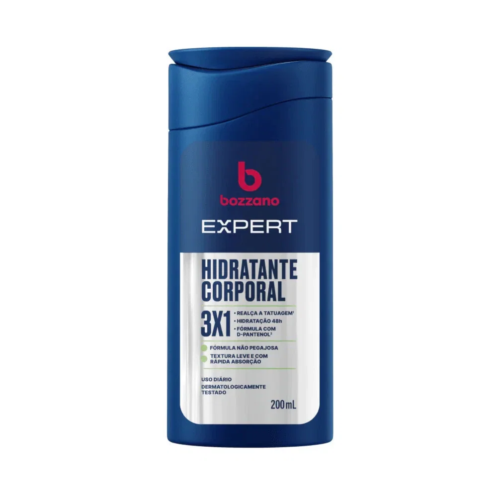 Hidratante Corporal Bozzano Expert 3x1 200ml
