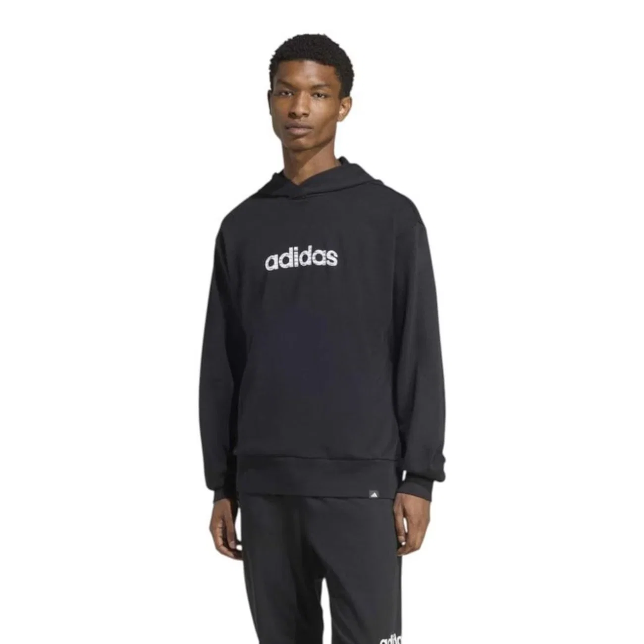 Blusão Moletom Adidas Linear - Masculino — imagem 1