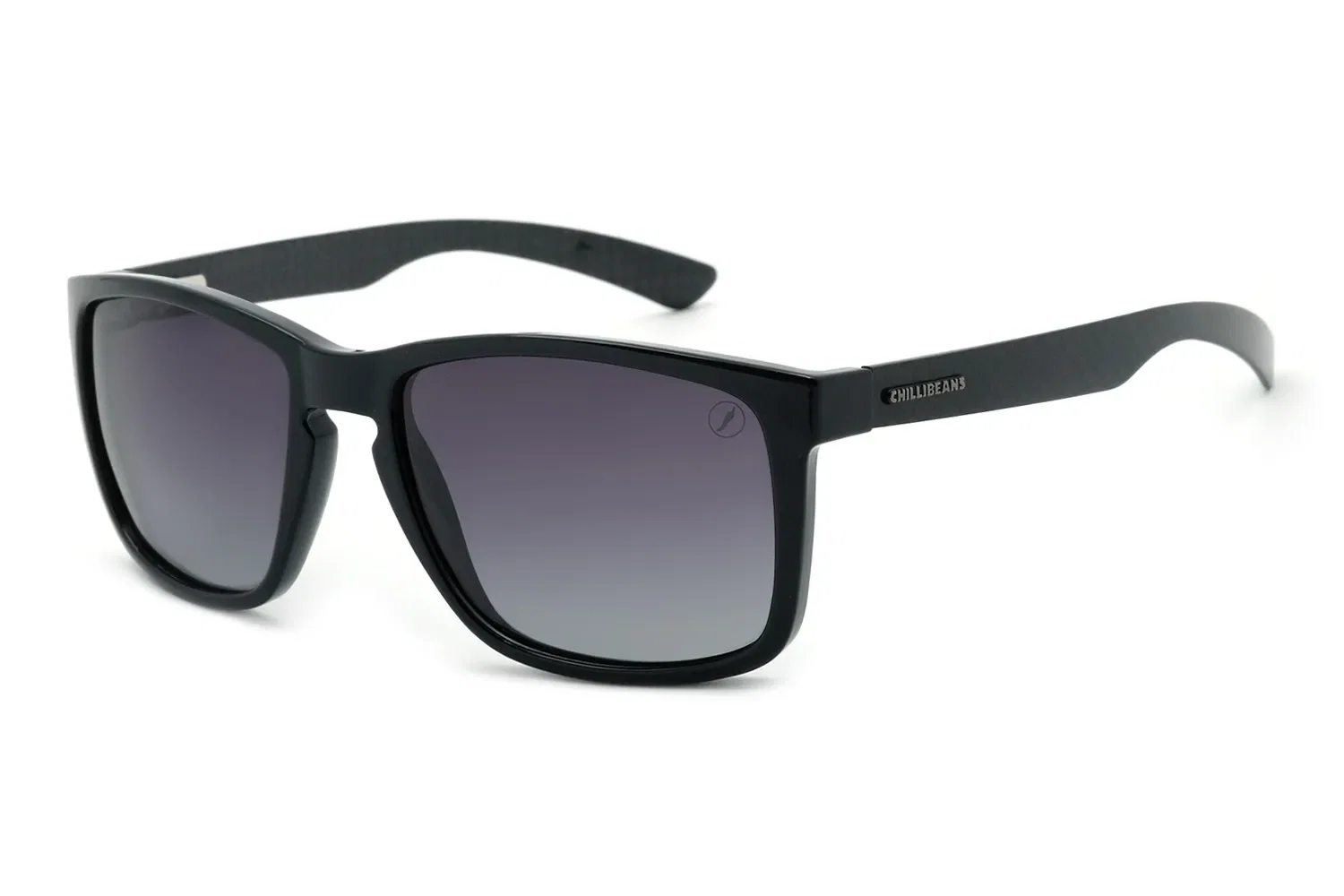 Óculos de Sol Masculino Chilli Beans Esportivo Degradê Preto