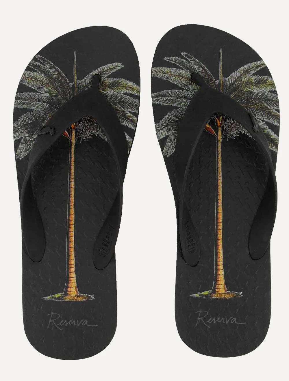 Chinelo Reserva Masculino RSV Palmeira Preto