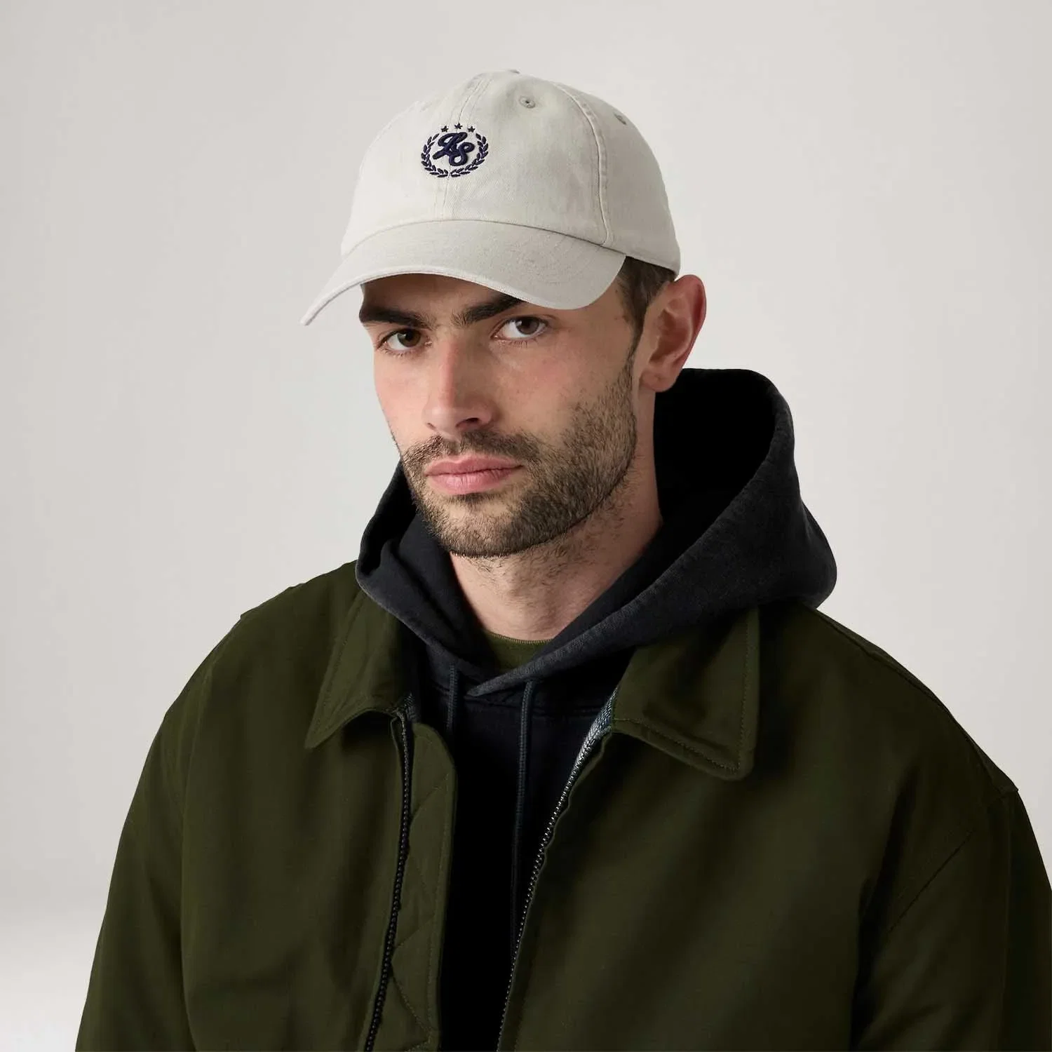 Boné Levi's® Varsity Baseball Cinza