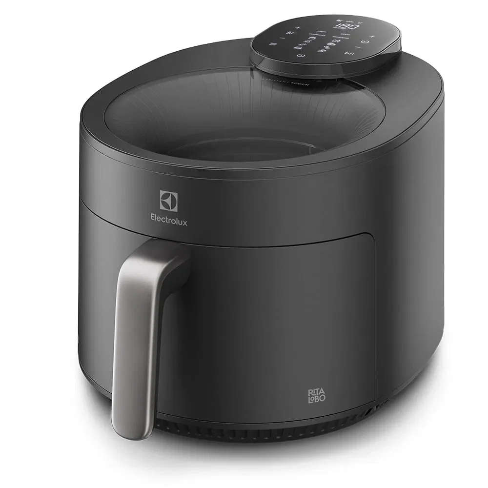Air Fryer Electrolux por Rita Lobo 5,1L Cinza Expert c/Visor 1500W (EAF170) — imagem 1