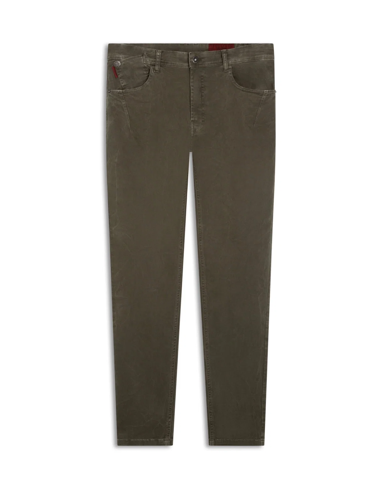 Calça Jeans Marble Vintage Denim Verde Oliva — imagem 1