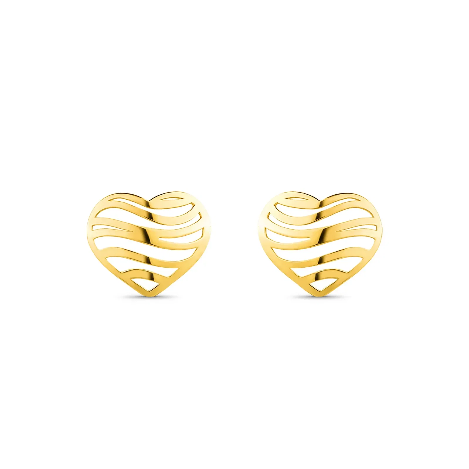 Brinco Gold Forms em Ouro Amarelo 18k
