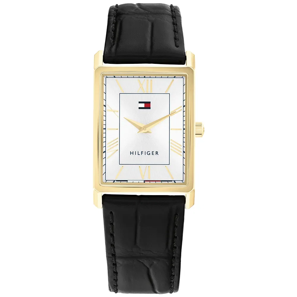 Relógio Tommy Hilfiger Ben Masculino em Couro Preto 1710772