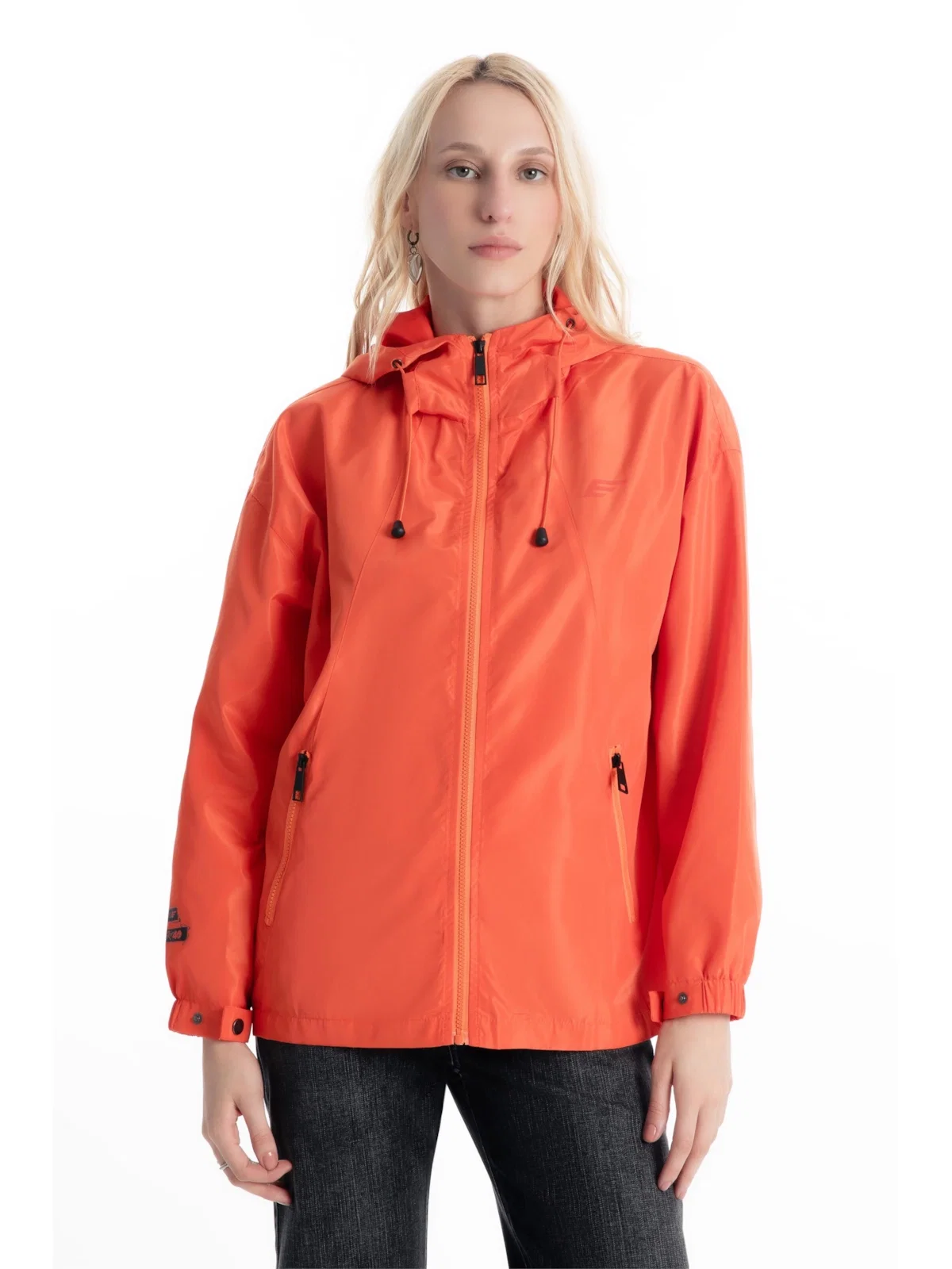Jaqueta Light Nylon Duff Rock Laranja — imagem 1