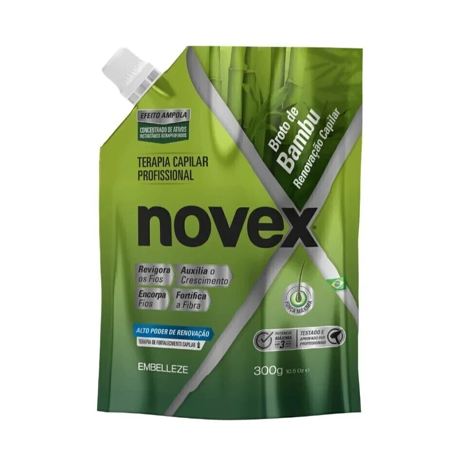 Refil Creme de Tratamento Novex Broto de bambu 300g